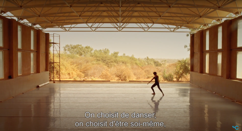 Still from the trailer of Dancing Pina.